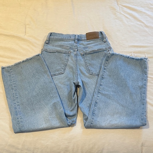 Madewell The Perfect Vintage Wide Leg Crop Jeans – Size 23 - Picture 7 of 10